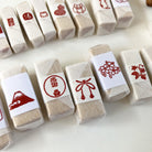 KYUKANDO Yura-No-In Wooden Stamp - Encounter(縁)-niconeco zakkaya