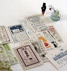 Kyupodo Letterpress Postcard - Floating Cafe-niconeco zakkaya