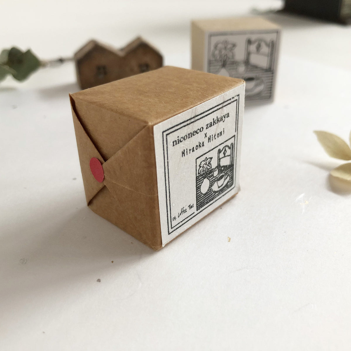 niconeco zakkaya x Hiraoka Hitomi Collabration Rubber Stamp - Coffee Time-niconeco zakkaya