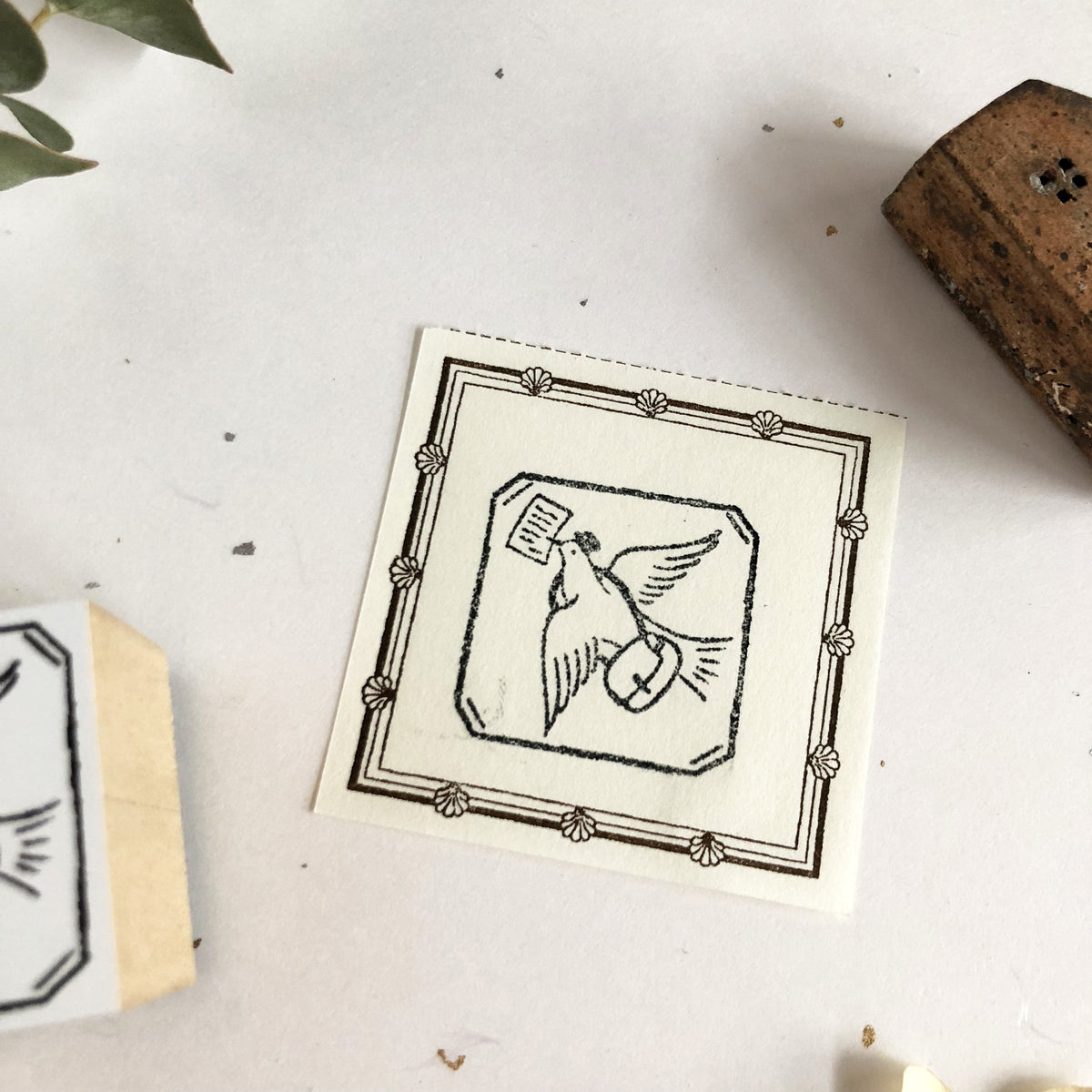 niconeco zakkaya x Hiraoka Hitomi Collabration Rubber Stamp - Mailman-niconeco zakkaya