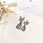 niconeco zakkaya x Hiraoka Hitomi Collabration Rubber Stamp - Olive Leaf-niconeco zakkaya