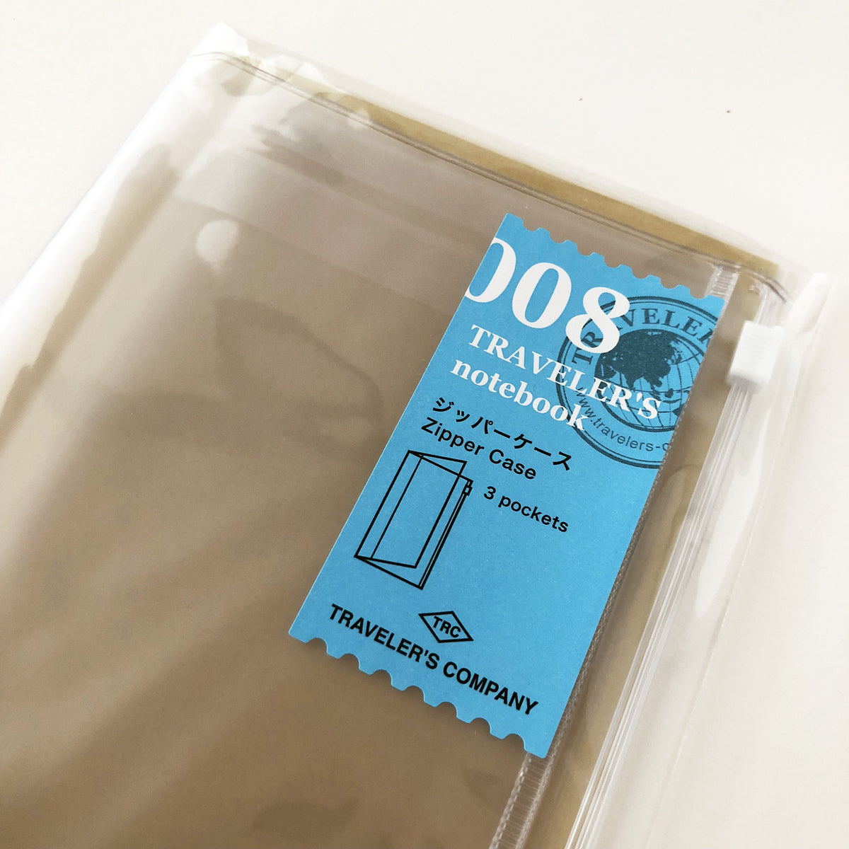 Traveler's Notebook 008 Zipper Pocket-niconeco zakkaya