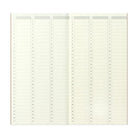 Traveler's Notebook 018 Free Weekly Vertical Refill-niconeco zakkaya